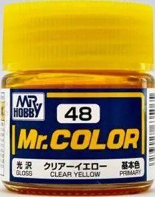 Produktbild von Mr Hobby - Gunze C-048 - Mr. Color (10 ml), Clear Yellow