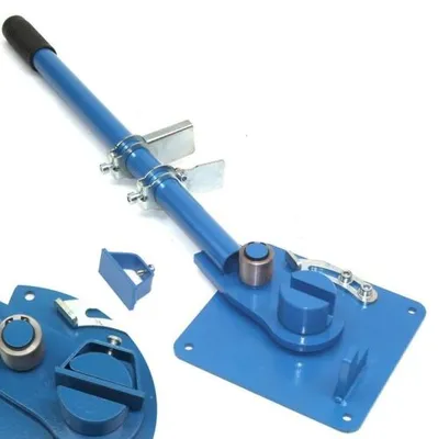 Produktbild von Biegemaschine für Eisenstangen 16mm Biegegerät 55815 Eisenbieger Winkelbieger