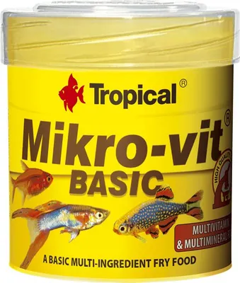 Obrázok produktu pre TROPICAL Mikro-vit  Basic 50ml/32g základné krmivo pre plôdik, 6977602