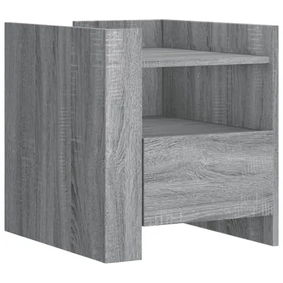 Immagine prodotto di Comodino Grigio Sonoma 45x50x50 cm in Truciolato