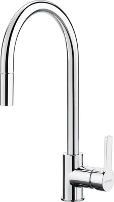 Immagine prodotto di Miscelatore da cucina Smeg con leva e doccetta estraibile MID2CR 44,8 cm cromato