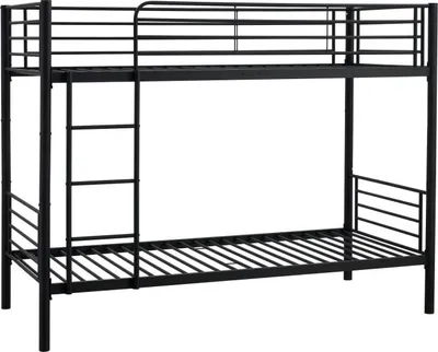 Produktbild von Etagenbett Bunky - schwarze Version