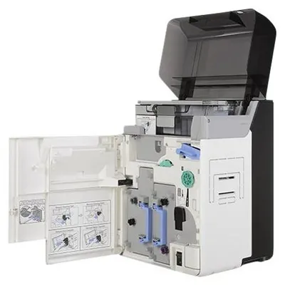 Produktbild von Evolis Avansia, Farbstoffsublimation/Harzthermotransfer, Polycarbonat, PVC, PVC Komposition, 144 Karte/h, 96 Karte/h, 85,6 x 53,98 mm, 0,76 mm
