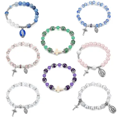 Produktbild von Solidchoice – Set mit 8 Armbändern für Damen