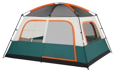 Obrázek produktu pro Stanovací stan, prostorný design, odolný vůči povětrnostním vlivům, rozměry 320*210*180 cm, zelený