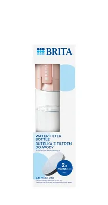 Zdjęcie produktu dla BRITA Vital Pfirsich 2-Scheiben-Filterflasche 1052264