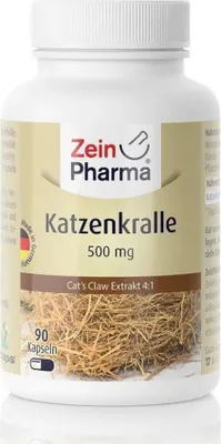 Obrázek produktu pro ZeinPharma Kočičí dráp 500 mg - 90 kapslí