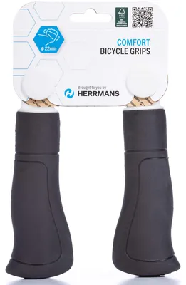 Image de Herrmans Ergo 84b noir 120 mm - poignée de vélo