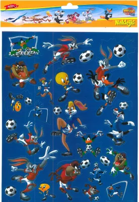 Image de AUTOCOLLANTS POUR ENFANTS Looney Tunes FOOTBALL
