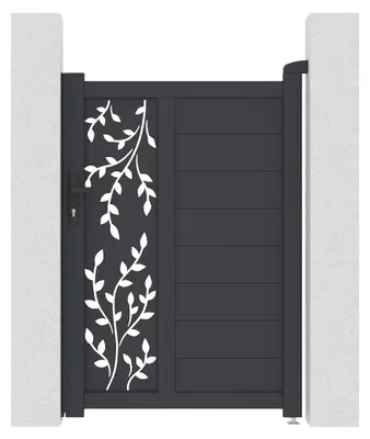 Produktbild von 1 m FOLYA-Tor, Höhe 140 cm + Öffnungsumkehr-Set