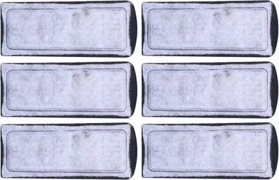 Produktbild von Aquarium Filterpatronen 6 Stück, Aktivkohlefilter, Filterwatte, für Fischbecken