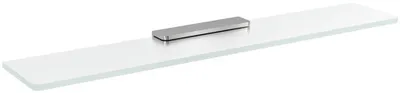 Produktbild von Sapho Glasablage 600mm, Chrom/Milchglas