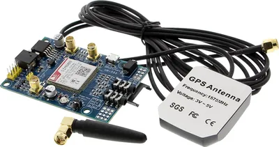 Produktbild von SIM808 - GSM, GPRS, GPS Shield mit Antenne