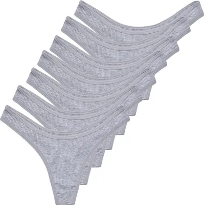 Produktbild von Tazzio Damen Slip 7er-Pack F902 (Grau, S)