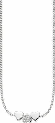 Zdjęcie produktu dla Naszyjnik cai 925/- srebro próby 925 39+3 cm biały cyrkonia biały 360256077-42