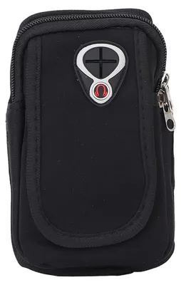 Image de Pochette de bras noire pour téléphone portable,
pour le fitness en plein air, brassard étanche pour la course à pied, le marathon et autres sports, brassards étanches