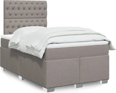 Produktbild von Maison Exclusive - Boxspringbett mit Matratze Taupe 120x190 cm Stoff