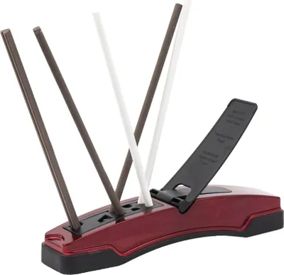 Immagine prodotto di Affilatrice Lansky MASTER EDGE, angolo di affilatura 17, 20, 25 gradi, 2 bacchette in Vetroceramica di grana 800/1000 ciascuna, 1 triangolo di affilatura