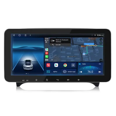 Zdjęcie produktu dla 10.33 '' 4G Carplay Andriod AutoFür Audi TT 2 2006-2014 Android12 Autoradio SWC 1600*720P GPS RDS SWC BT WIFI DAB NAVI FM DAB+ 6+128G