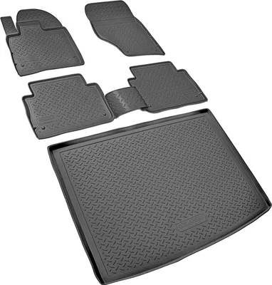 Produktbild von Fußmatten & Kofferraumwanne Set passend für  Audi Q7 | Typ 4L | BJ 2005-2015