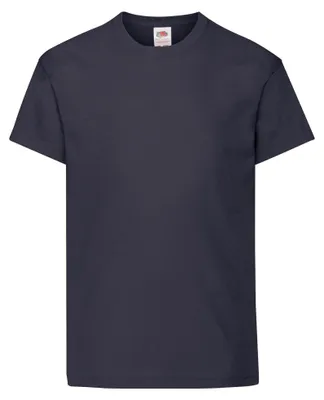 Produktbild von Fruit of the Loom Kids Original T-Shirt Farbe: deep navy Größe: 104
