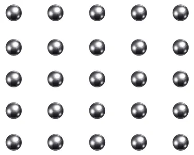 Präzisionskugeln 3,5 mm, 350 Stück, Kohlenstoffstahl, für Lager