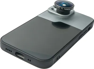 Produktbild von SYSTEM-S Fischaugen Linse Hülle Filter für Fotografie für iPhone 13 Mini