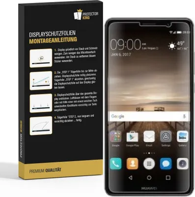 Produktbild von 2x Panzerfolie für Huawei Mate 9 ANTI-SCHOCK Displayschutzfolie Displayfolie MATT