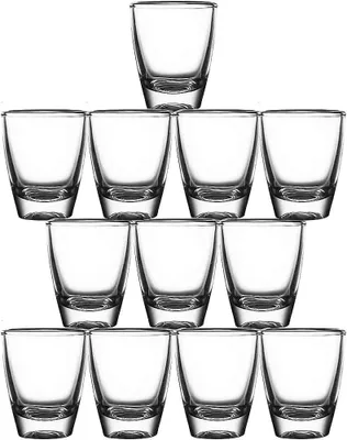Produktbild von Shotgläser 35 ml, klares Glas, 12 Stück, für Partys