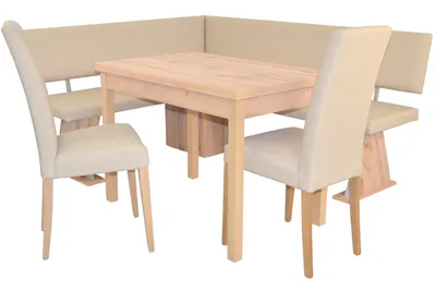 Produktbild von 4tlg. Eckbankgruppe Schenkelmaß 150x182 cm