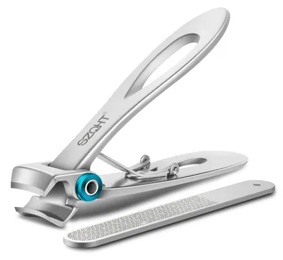 Productafbeelding van Nagelknipper, roestvrij staal, groot, zilver, 15 mm opening voor dikke nagels