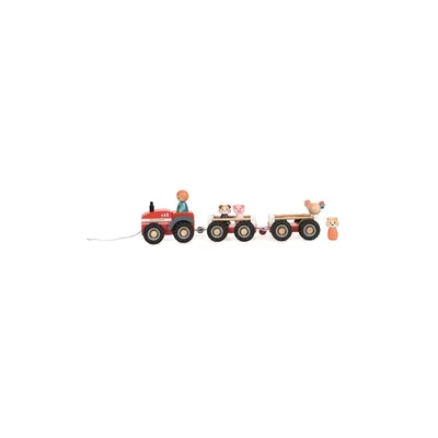 Zdjęcie produktu dla Traktor z przyczepą i figurkami, Egmont Toys