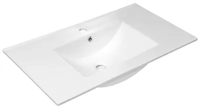 Immagine prodotto di Sapho Slim - Lavabo 915x460 mm, con sfioratore, foro per rubinetto, bianco 1601-90