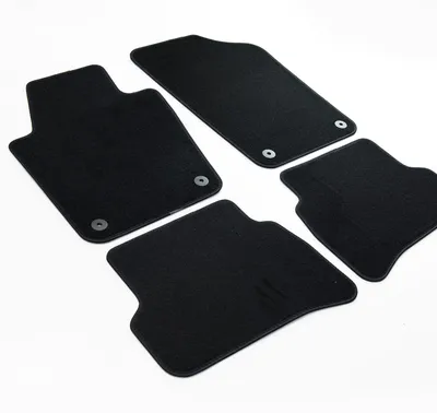 Image de MTM Tapis Auto pour Volkswagen Polo V (6R) 05.2009-09.2017 Personnalisés sur Mesure, en Velours Antidérapant,Talonnette en Caoutchouc, cod. Plus 3749