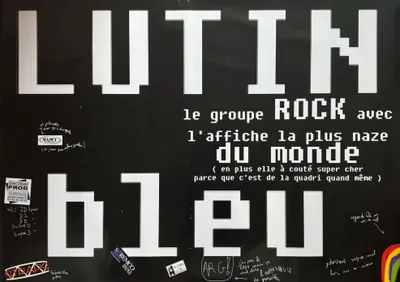 Image de Lutin Bleu - AFFICHE / POSTER - 70x100cm