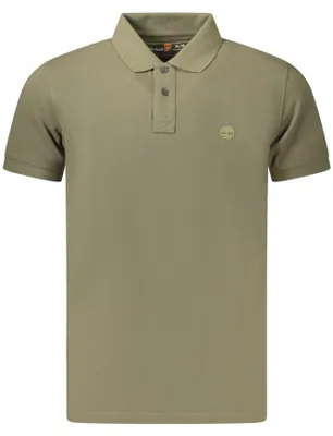 Produktbild von Herren Kurzarm-Poloshirt in Grün, Regular Fit, 100% Baumwolle