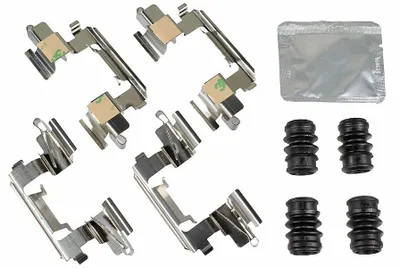 Produktbild von METZGER 109-0210 Zubehörsatz Scheibenbremsbelag Vorne für NISSAN Qashqai III (J12) Ariya (FE0)