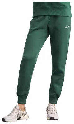 Produktbild von Nike Phoenix Fleece Jogginghose für Damen, Farbe:Dunklegrün, Größe:XL