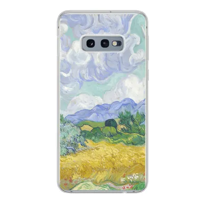 Produktbild von MuchoWow® Handyhülle Schutzhülle Hülle für Samsung Galaxy S10e Weizenfeld mit Zypressen - Vincent van Gogh Silikon Softcase Handy Hülle - Handy