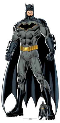 Produktbild von Pappfigur Batman mit seinem Umhang im Comicstil -Höhe 189 cm