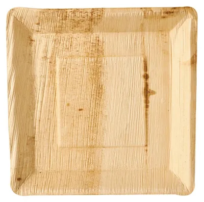 Image de PAPSTAR 85500 PAPSTAR Plaque de feuilles de palmier "pure", carrée, 250 x 250 mm, 25 pcs