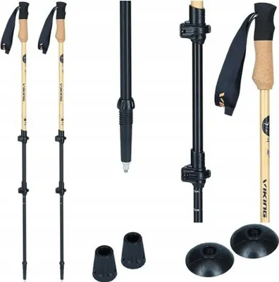 Image de Bâtons Viking BAMBU PRO marron UNI