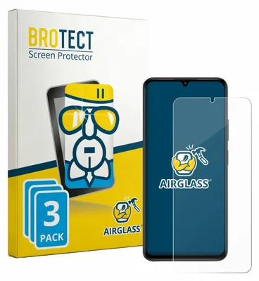 Produktbild von 3x BROTECT Schutzglas für Lava Bold N2 Schutzfolie Panzer Folie Glas Display Schutz klar