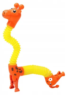 Productafbeelding van Trifox Pop Tube Giraffe, sensorisch speelgoed, rekbaar, 1 stuk