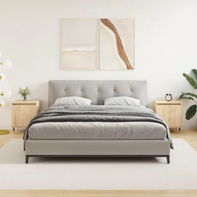 Obrázek produktu pro vidaXL Noční stolky 2 ks Sonoma dub 40x30x50 cm výrobek z odvozeného dřeva