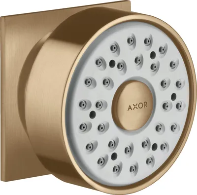 Produktbild von HansGrohe Seitenbrause 1jet eckig Brushed Bronze, 28469140