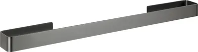 Produktbild von WENKO Handtuch Halter Stange Aluminium Bad Selbstklebend Anthazit MONTENELLA
