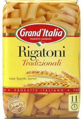 Produktbild von Grand'Italia Rigatoni Tradizionali 500g – Authentische italienische Pasta