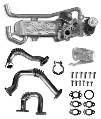 Productafbeelding van PartsTec PTA510-3003 Uitlaatgaswiel en AGR-module voor AUDI A1 Sportback (8XA, 8XF) en A1 hatchback (8X1, 8XK)