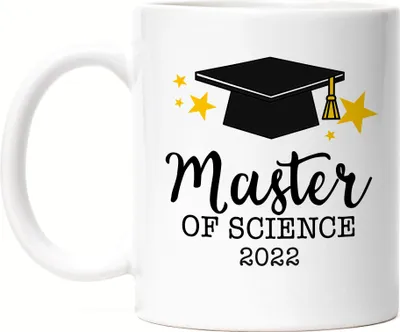 Produktbild von Master of Science 2022 Tasse Abschluss Geschenk Studium Absolvent Masterabschluss Uni